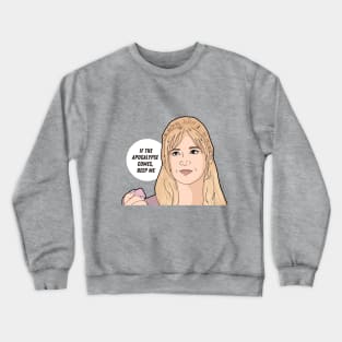 Buffy Summers Beep Me Apocalypse BTVS Crewneck Sweatshirt